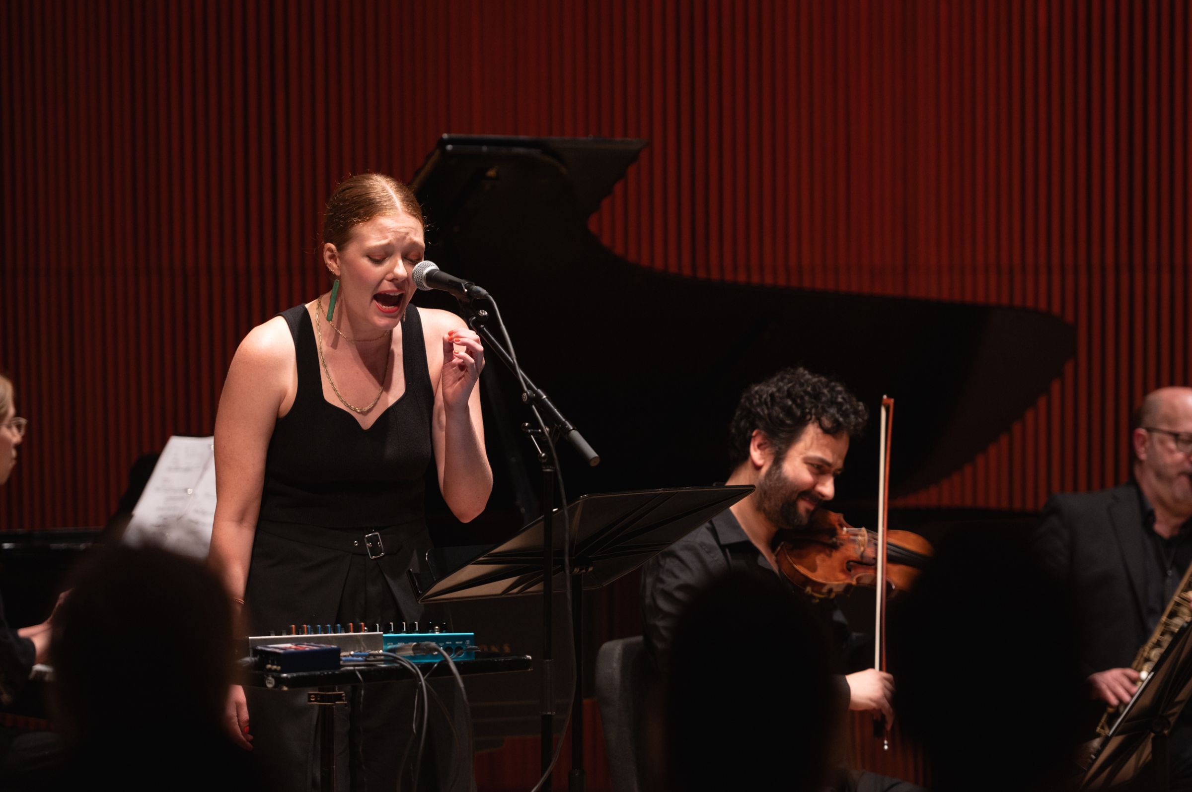 Catherine Brookman and the St Luke's Chamber Ensemble © DeShaun Craddock