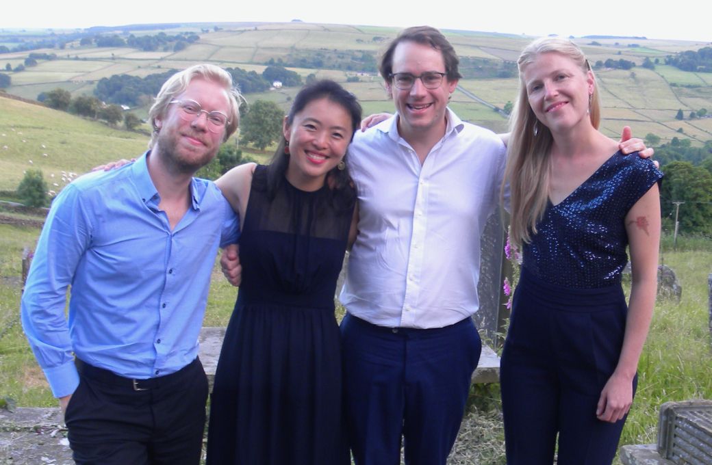Johannes Marmen and the Doric String Quartet &copy; Alan Isaacson
