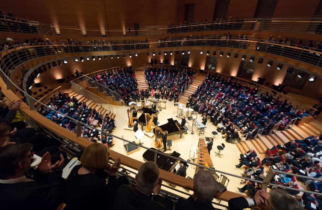 The Boulez Ensemble at the 2017 opening concert of the Pierre Boulez Saal © Peter Adamik