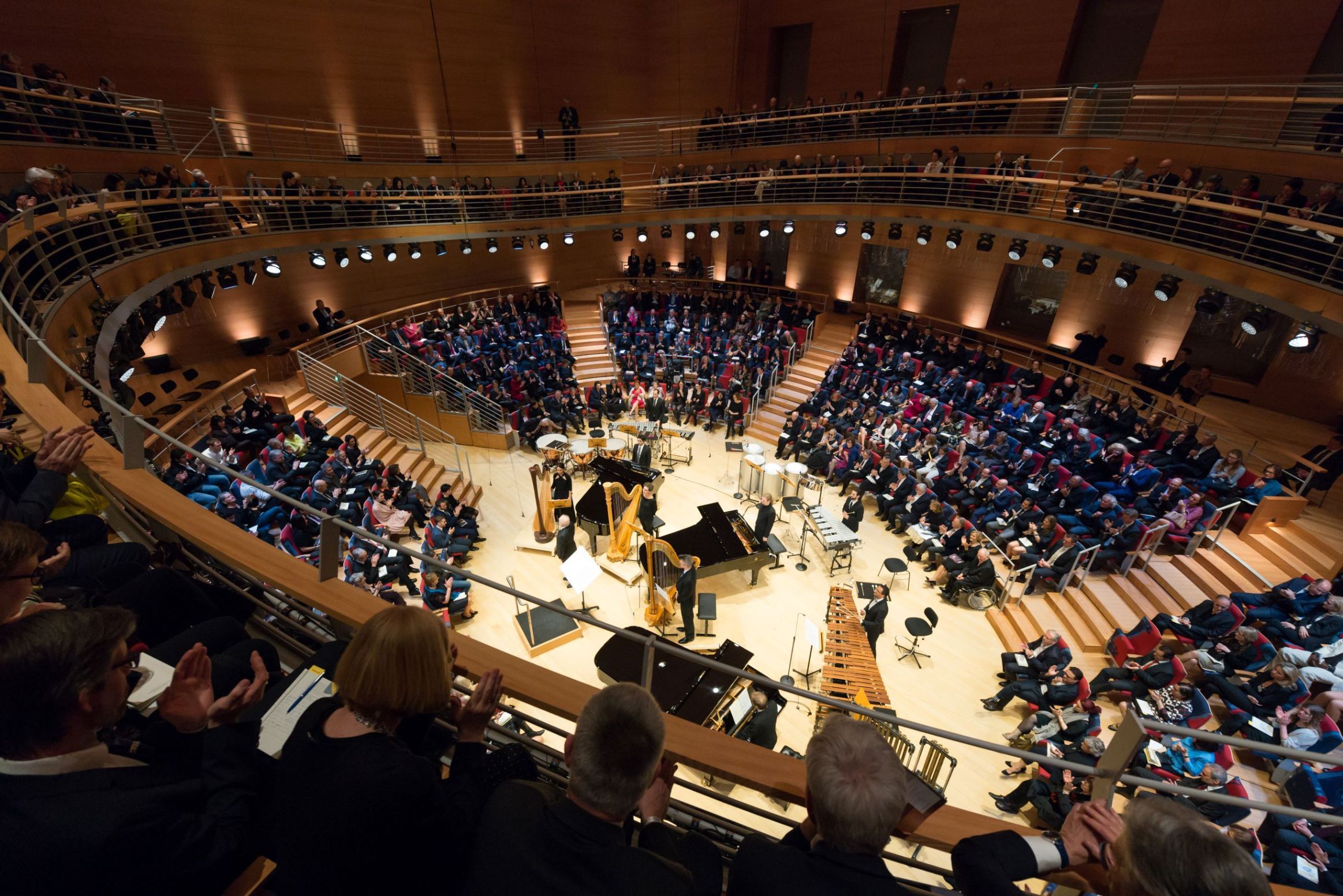 The Boulez Ensemble at the 2017 opening concert of the Pierre Boulez Saal © Peter Adamik