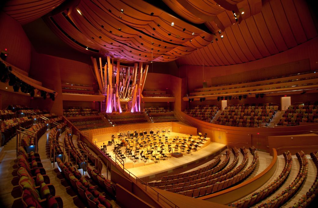 Walt Disney Concert Hall, Los Angeles © Los Angeles Philharmonic Association | Adam Latham