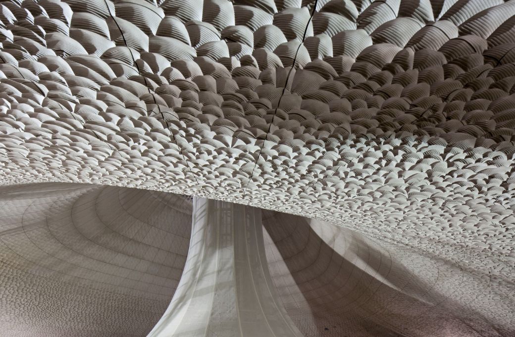The "white skin" at the Elbphilharmonie Großer Saal © Oliver Heissner