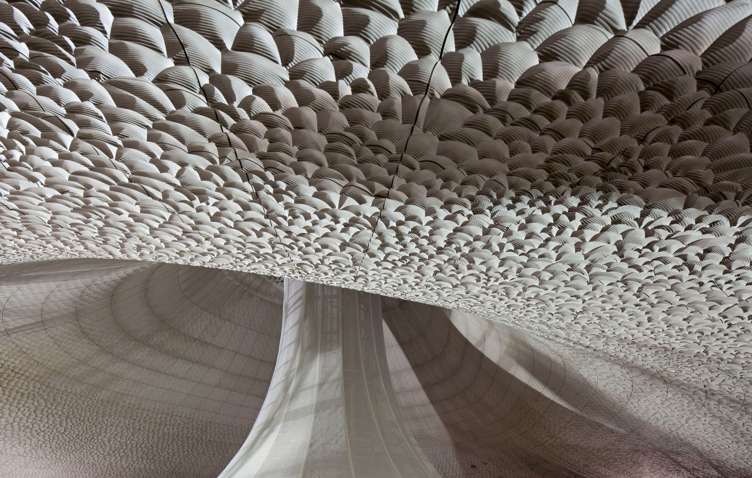 The "white skin" at the Elbphilharmonie Großer Saal © Oliver Heissner