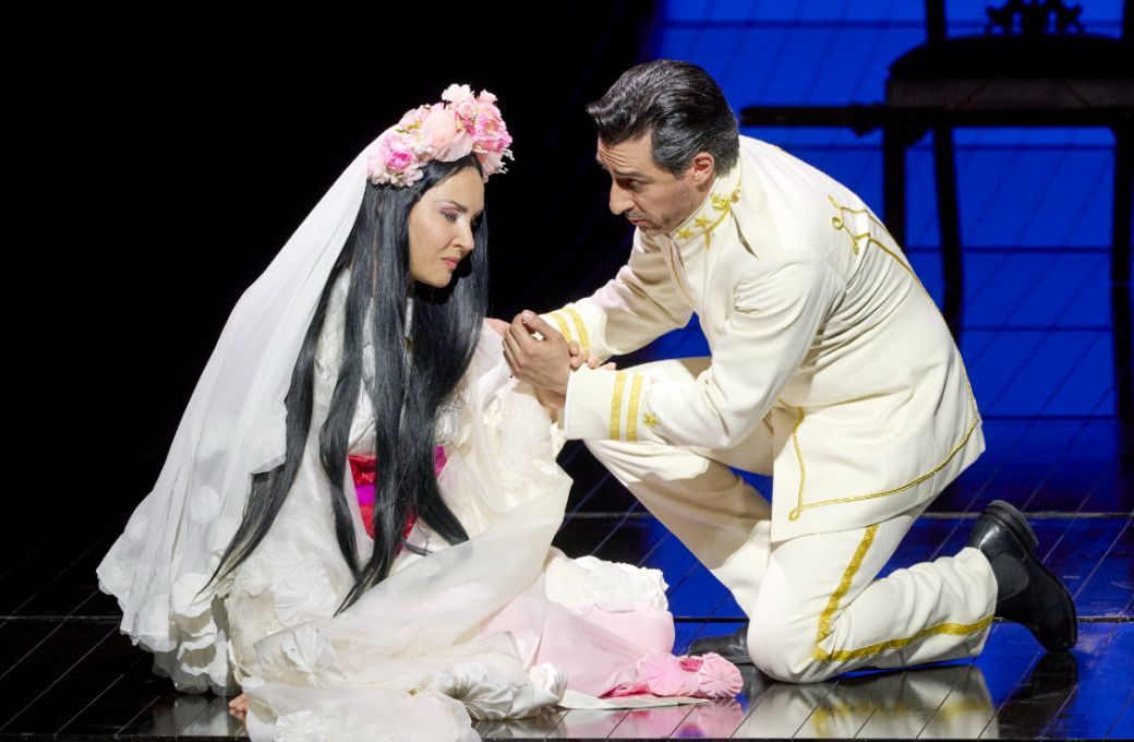 Sonya Yoncheva (Cio-Cio-San) und Charles Castronovo (Pinkerton) © Michael Pöhn | Wiener Staatsoper