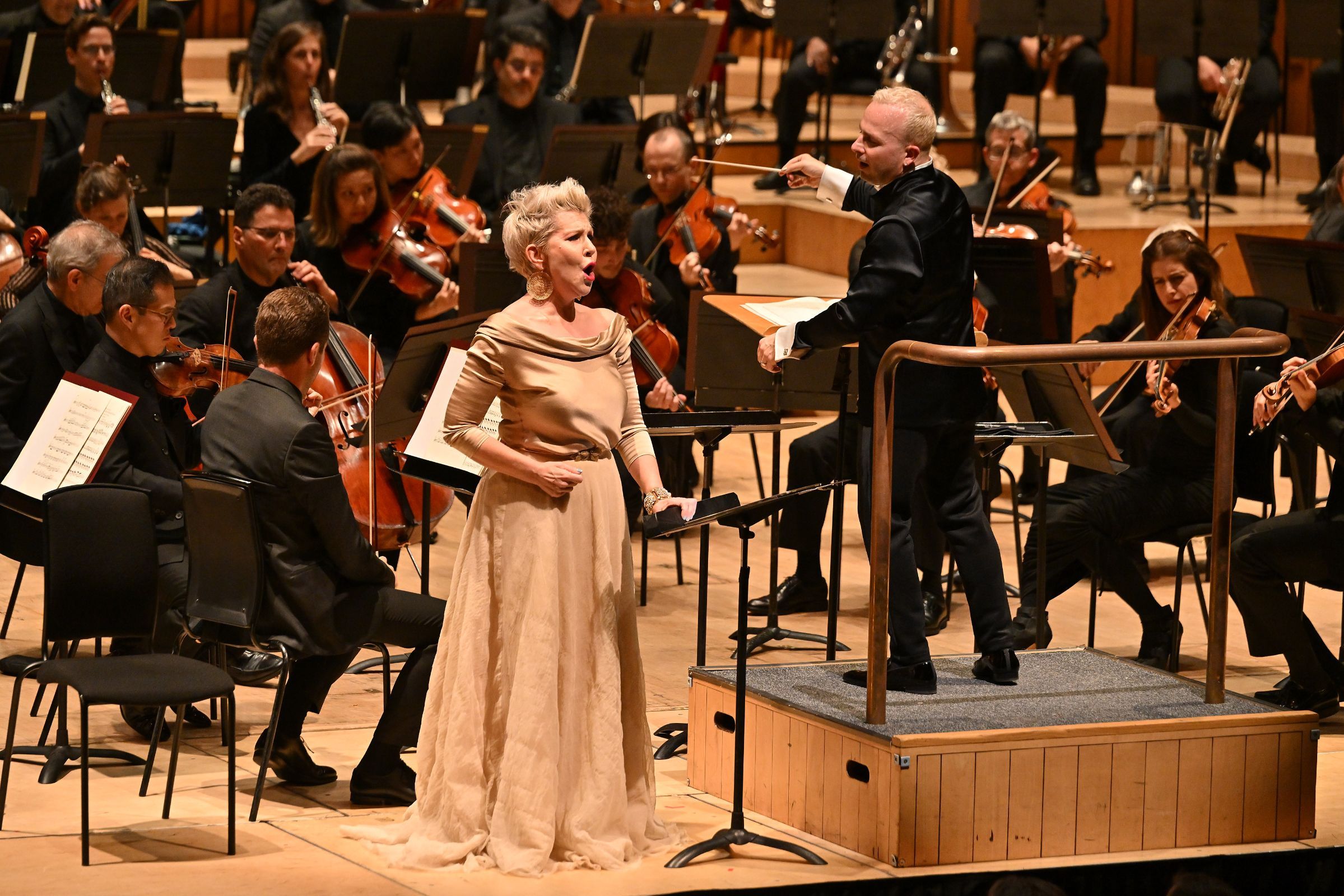 Joyce DiDonato, Yannick Nézet-Séguin and the Met Orchestra &copy; Mark Allan | Barbican