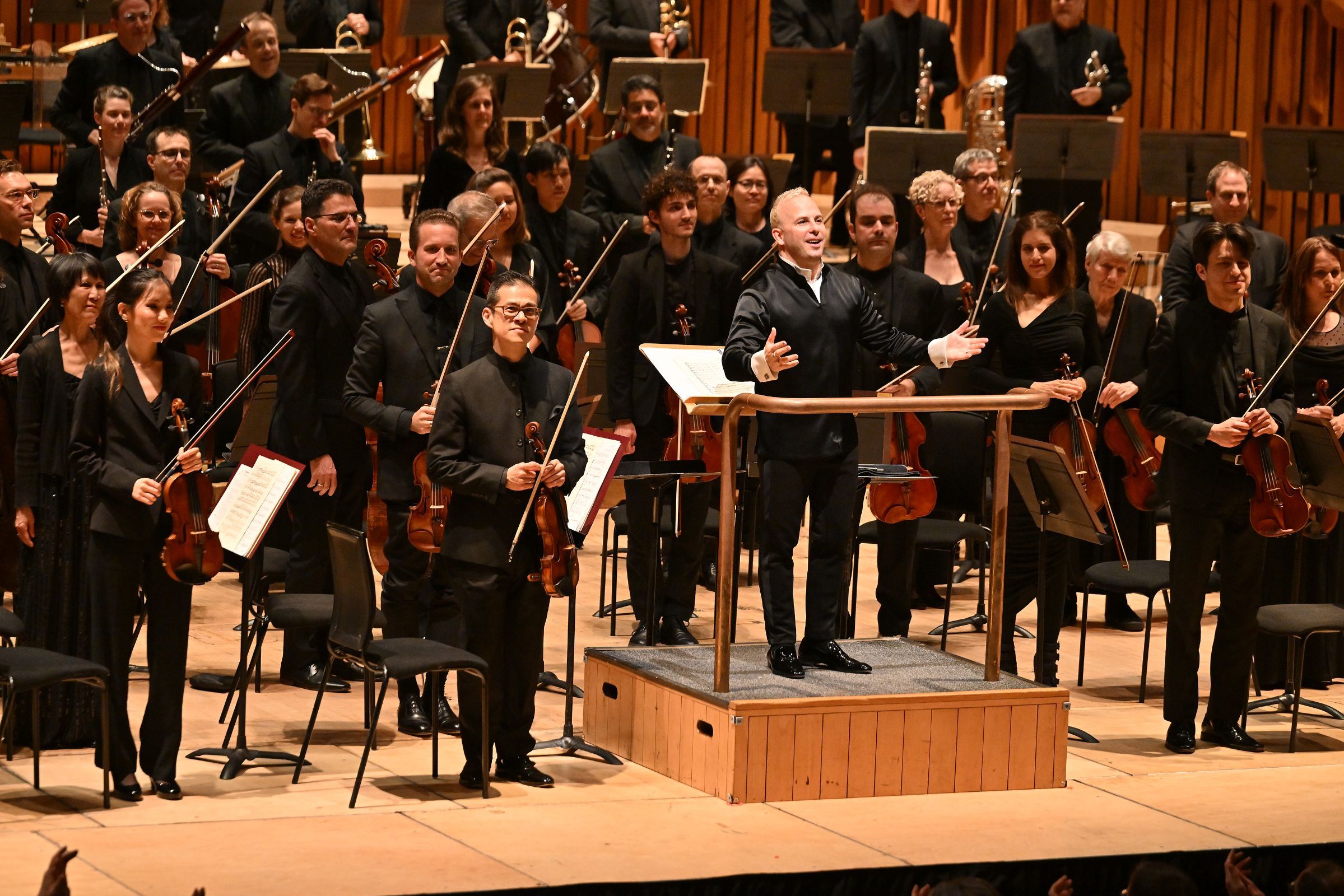 Yannick Nézet-Séguin and the Met Orchestra &copy; Mark Allan | Barbican