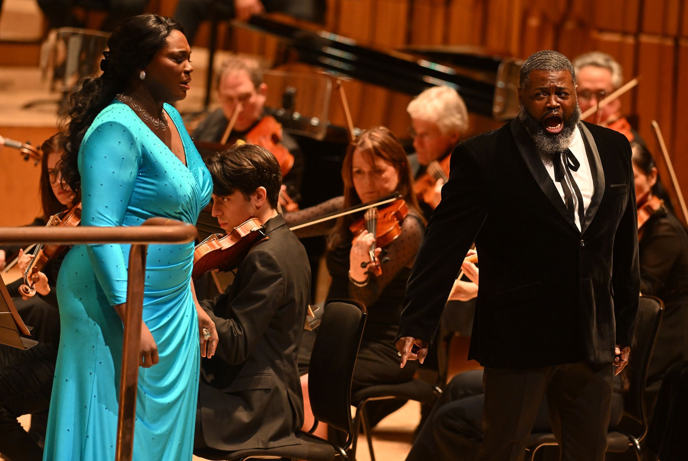 Angel Blue and Russell Thomas &copy; Mark Allan | Barbican