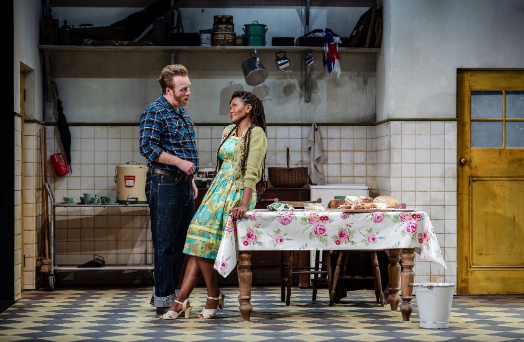 Oliver Johnston (Jen&iacute;k) and Pumeza Matshikiza (Mařenka) &copy; Julian Guidera