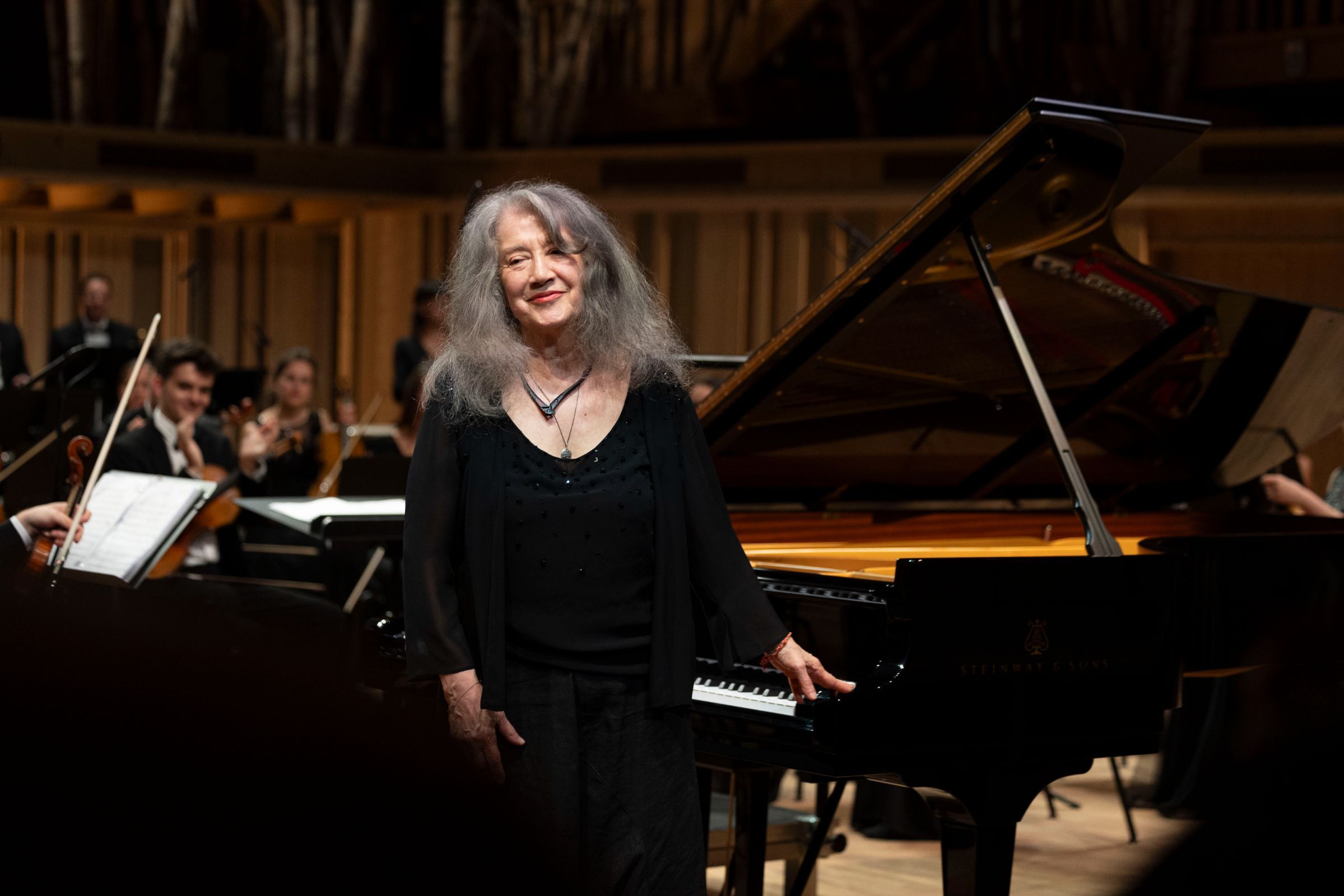 Martha Argerich © Matthieu Joffres