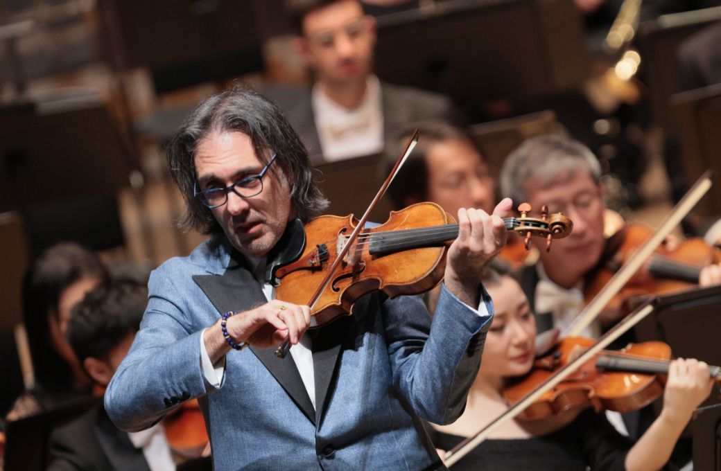 Leonidas Kavakos and the Hong Kong Philharmonic © Keith Hiro | HK Phil