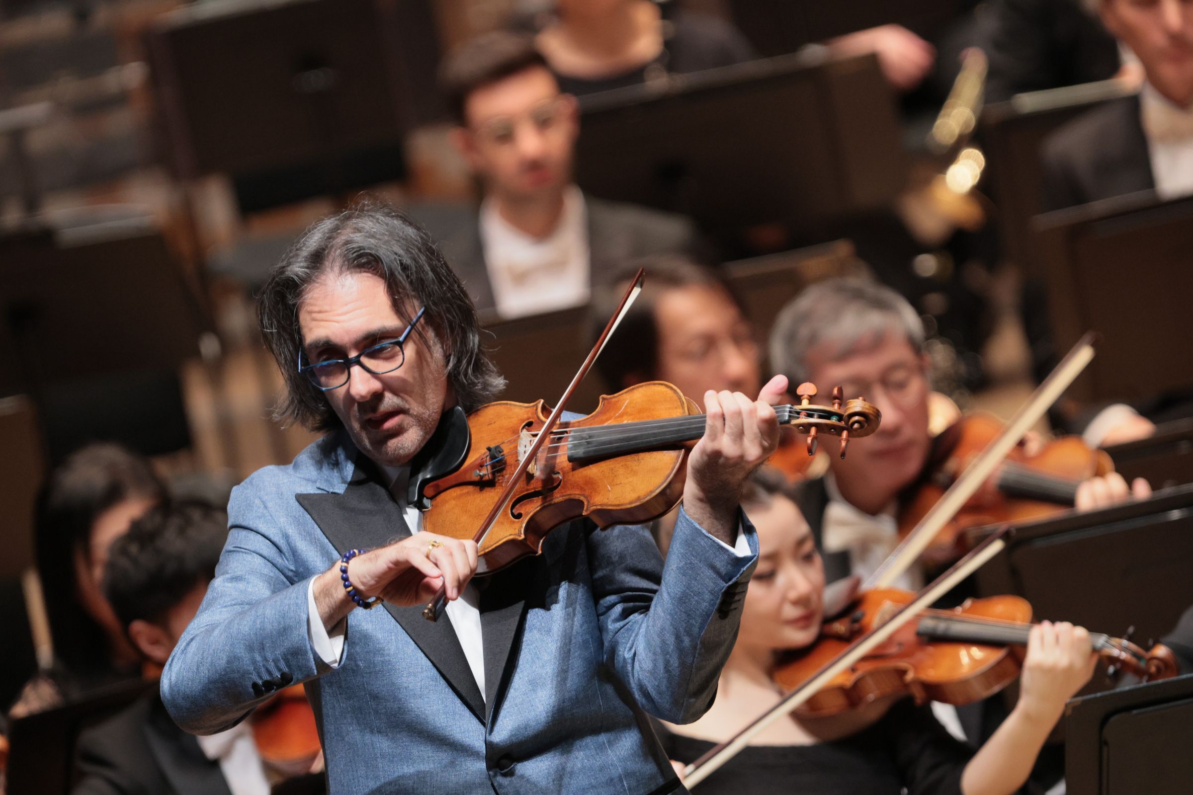 Leonidas Kavakos and the Hong Kong Philharmonic © Keith Hiro | HK Phil