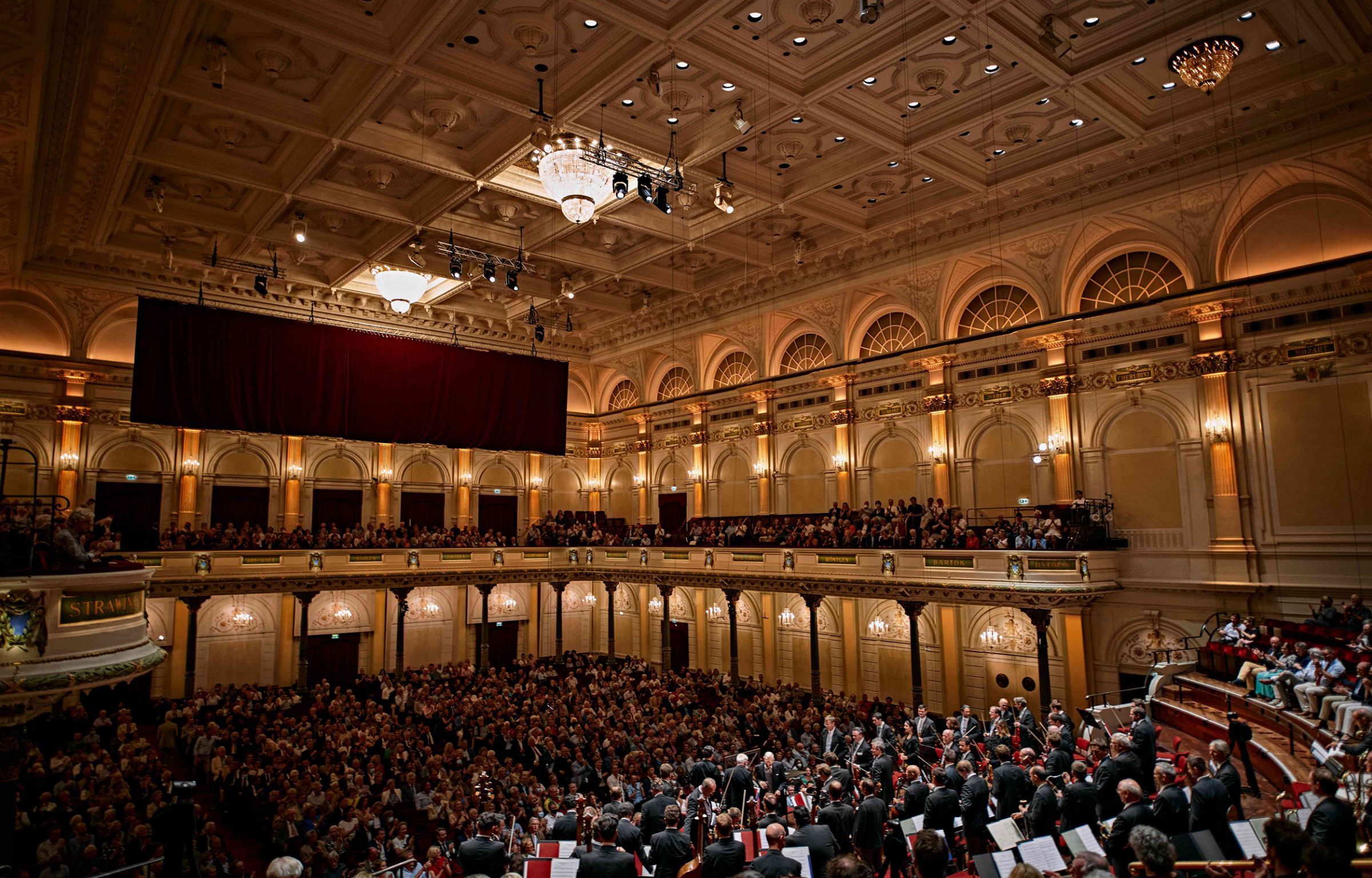 The view from the Concertgebouw stage © Eduardus Lee