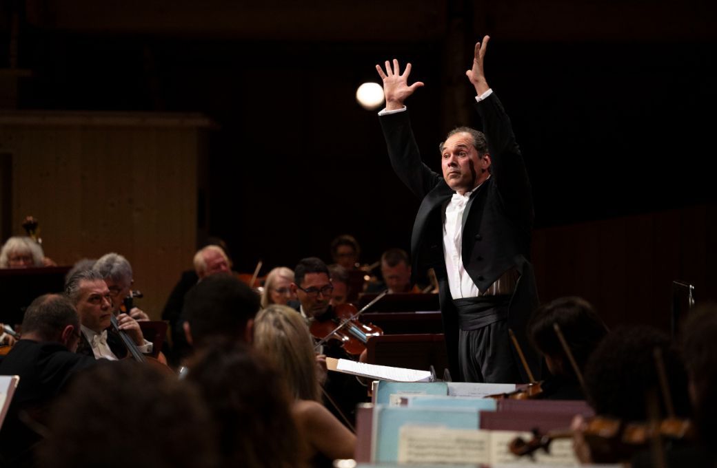 Tugan Sokhiev and the Orchestra dell'Accademia Nazionale di Santa Cecilia © Matthieu Joffres