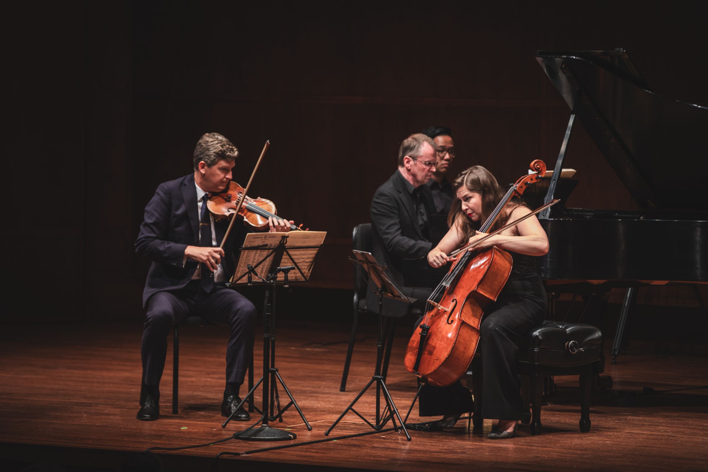 James Ehnes, Steven Osborne and Alisa Weilerstein &copy; Jenna Poppe