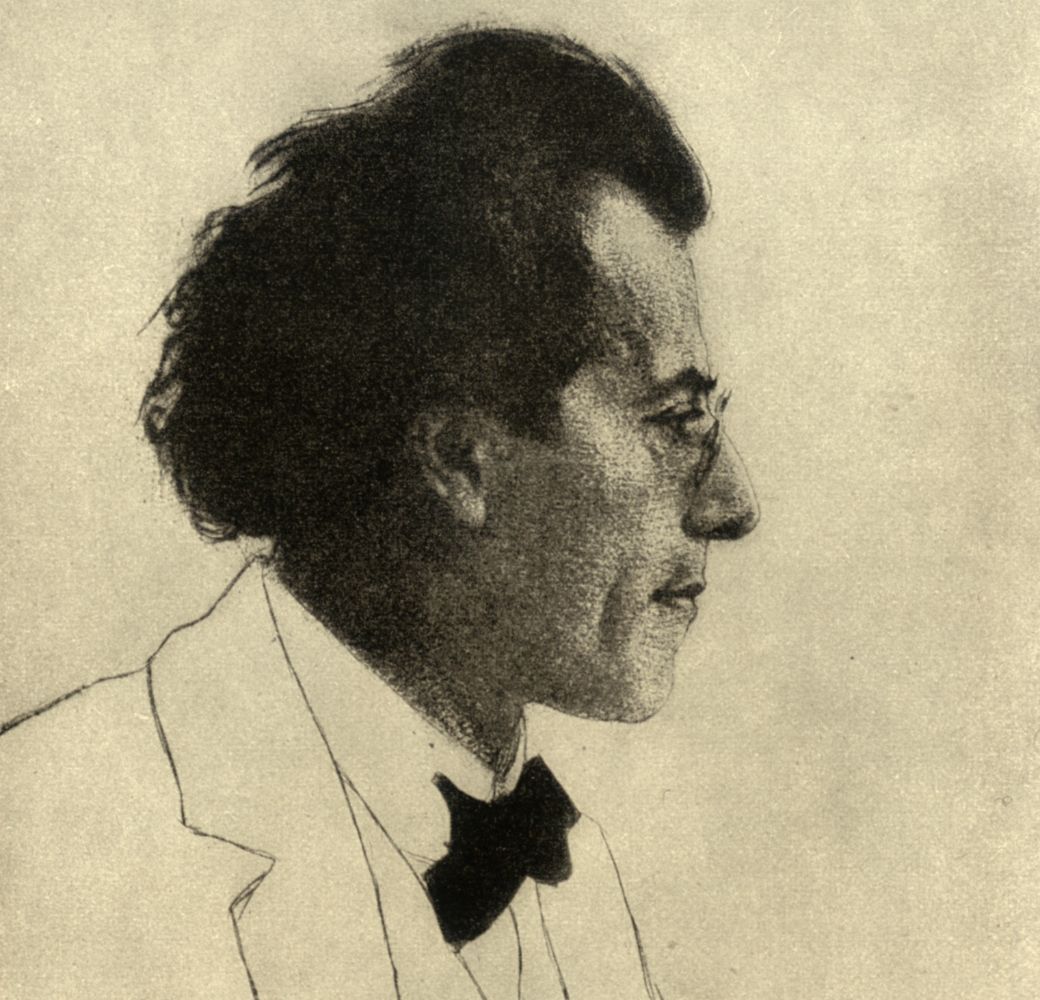 Gustav Mahler by Emil Orlik (1902) © Public domain