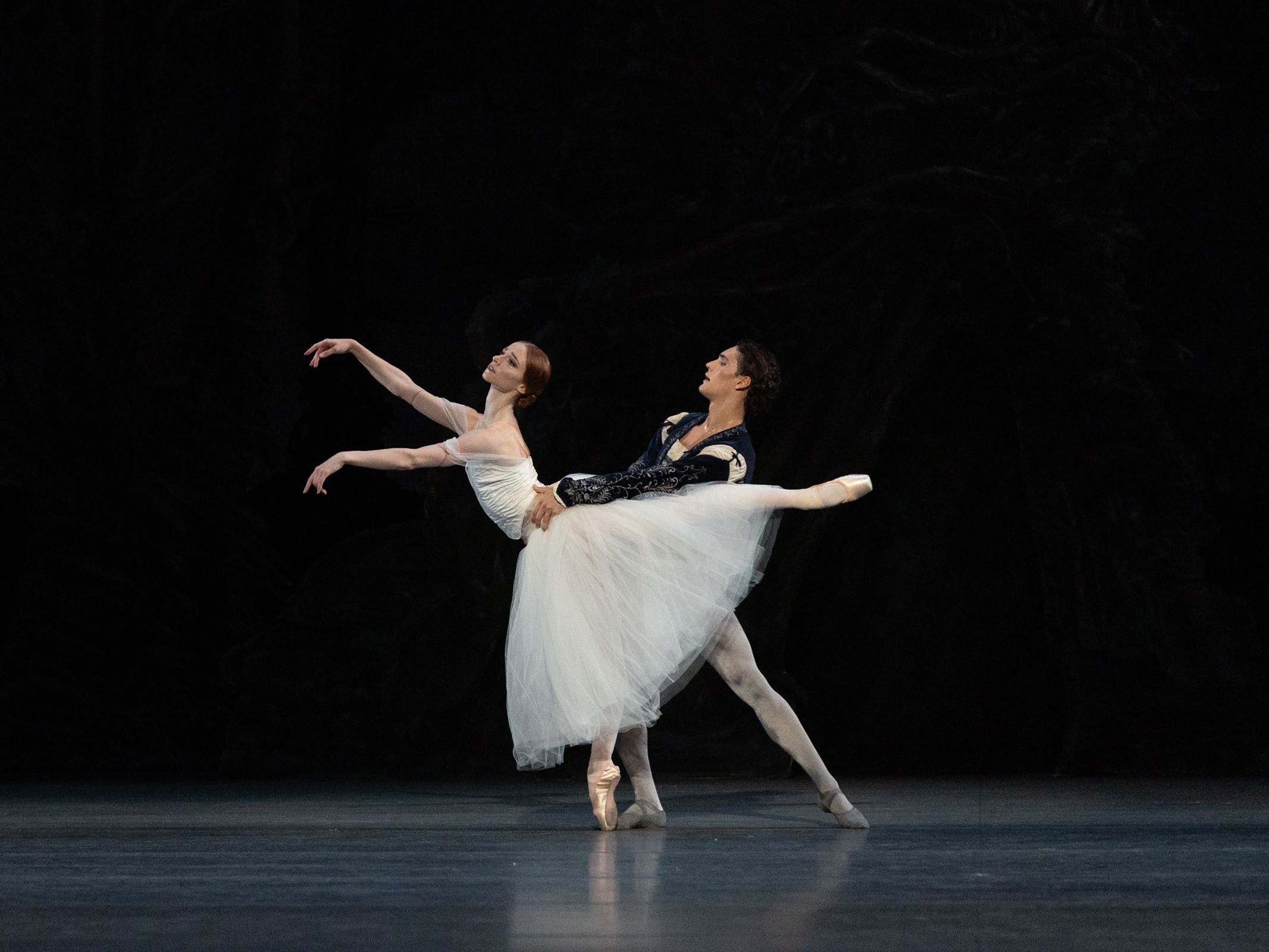 Catherine Hurlin and Daniel Camargo in Act 2 of Kevin McKenzie's <i>Giselle</i> © Rosalie O'Connor