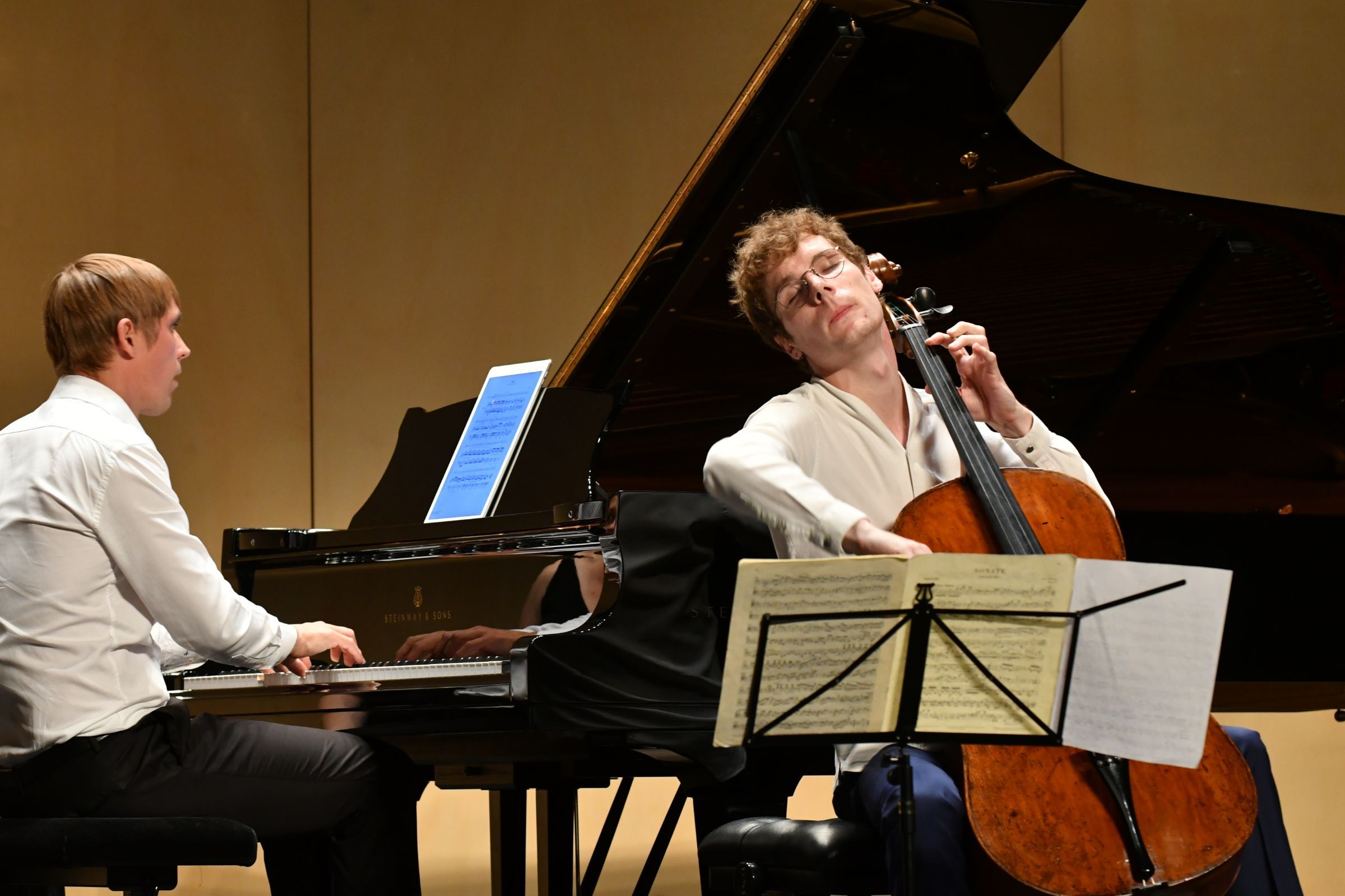 Cédric Tiberghien et Bruno Philippe © Festival international de Colmar