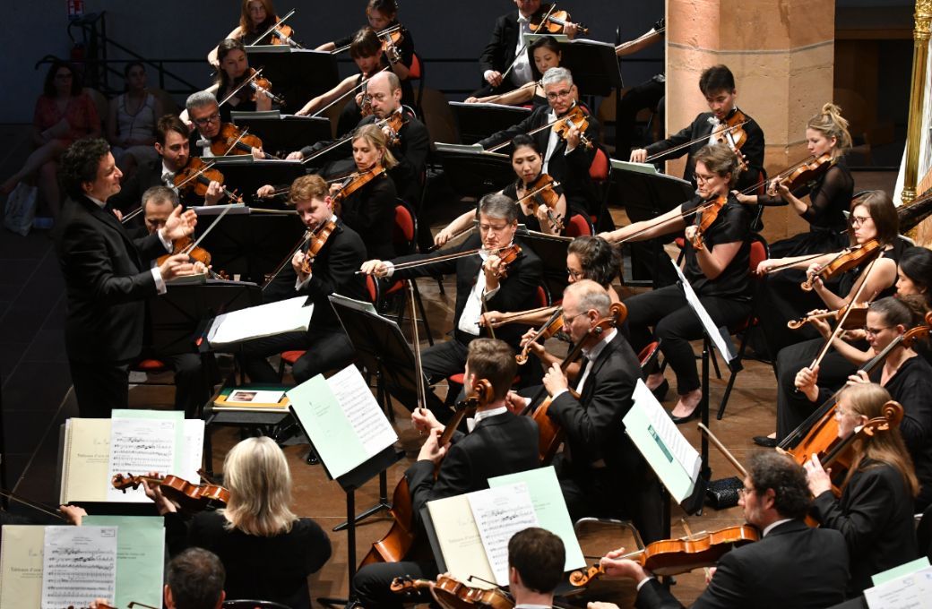 L'Orchestre Symphonique de la Radio de Francfort et Alain Altinoglu © Festival international de Colmar