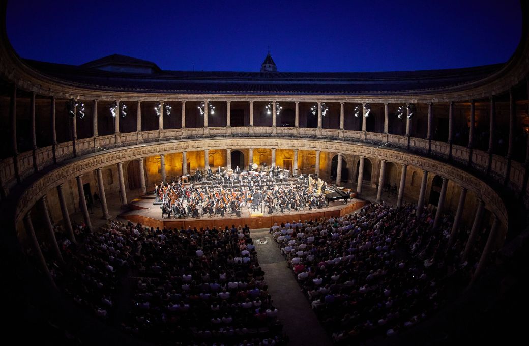 La Orchestre Philharmonique du Luxembourg en el Palacio de Carlos V &copy; Fermín Rodríguez | Festival de Granada