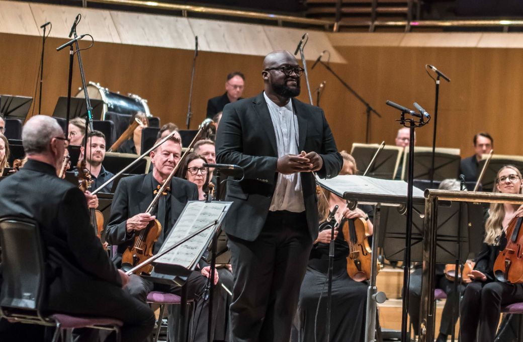Vimbayi Kaziboni and the BBC Philharmonic © Chris Payne