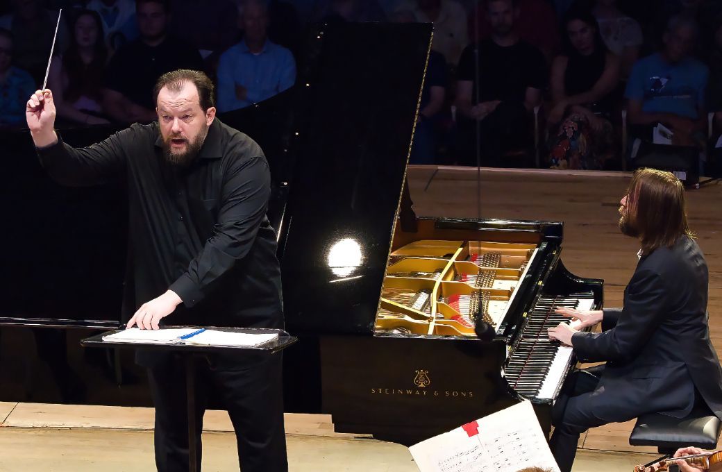 Andris Nelsons and Daniil Trifonov © Hilary Scott