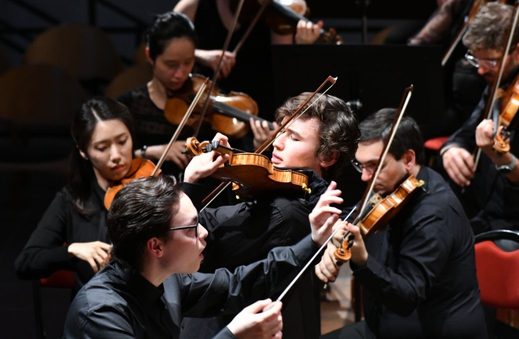Tarmo Peltokoski, Daniel Lozakovich et l'ONCT &agrave; Colmar &copy; Festival international de Colmar