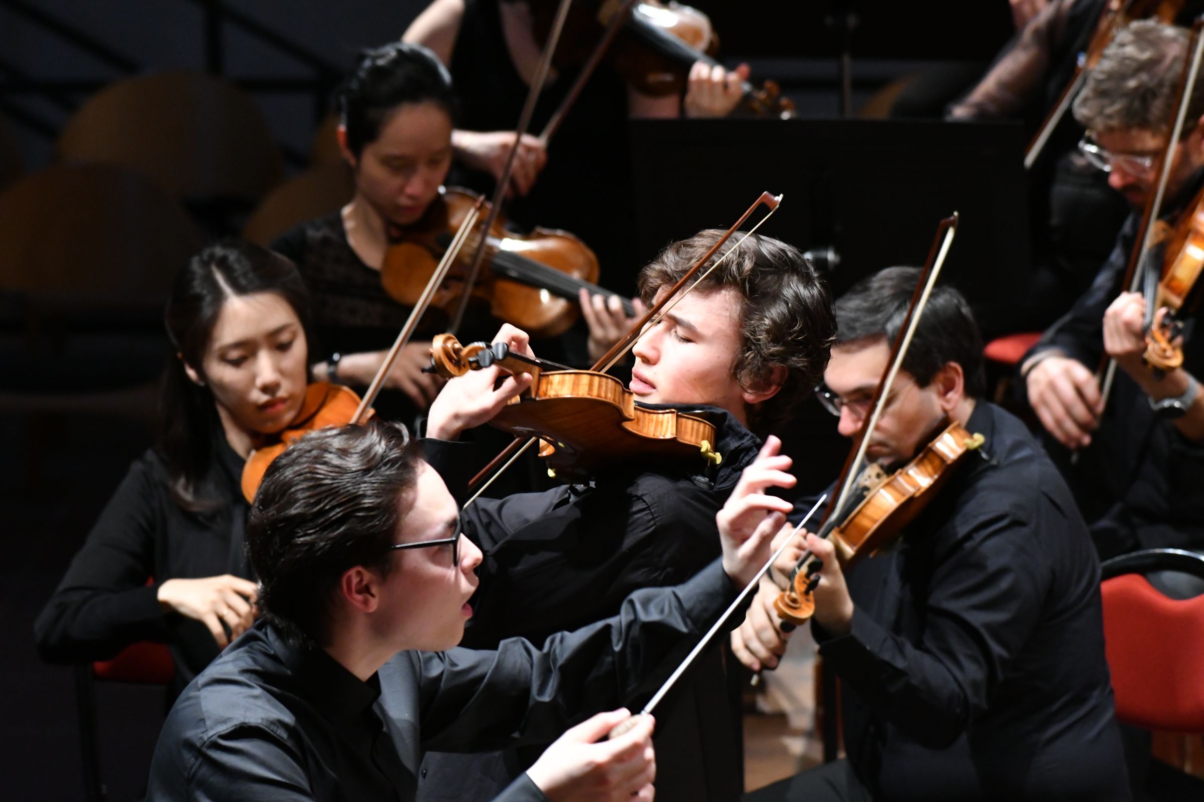 Tarmo Peltokoski, Daniel Lozakovich et l'ONCT à Colmar &copy; Festival international de Colmar