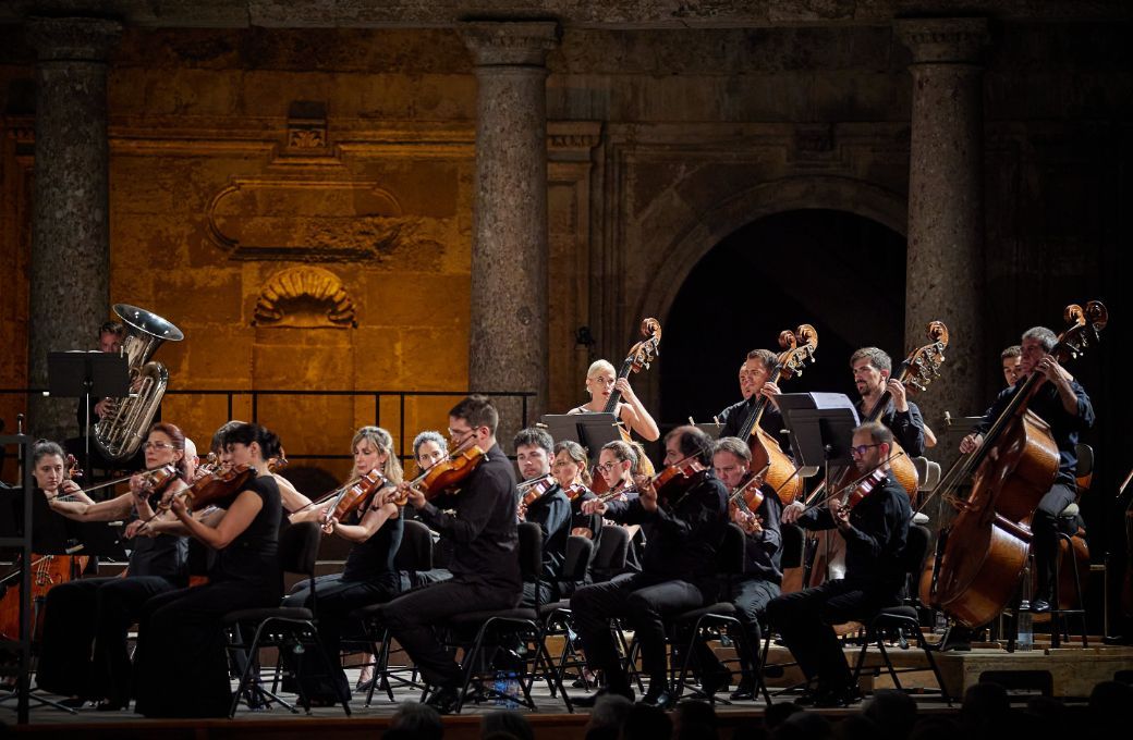 La Orquesta Nacional de España en el Palacio de Carlos V © Fermín Rodríguez | Festival de Granada