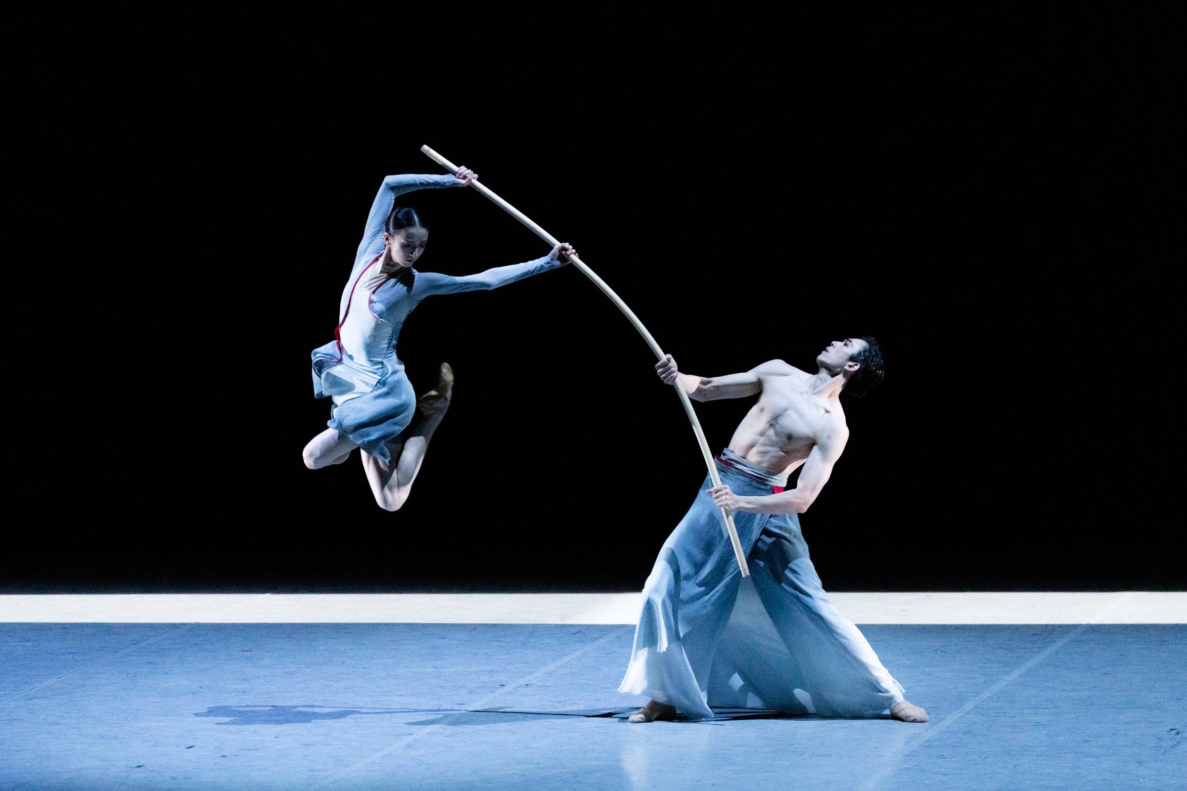 Qui Yunting and Li Wentao in Fei Bo's <i>One Thought for a Lifetime</i> &copy; Kiran West