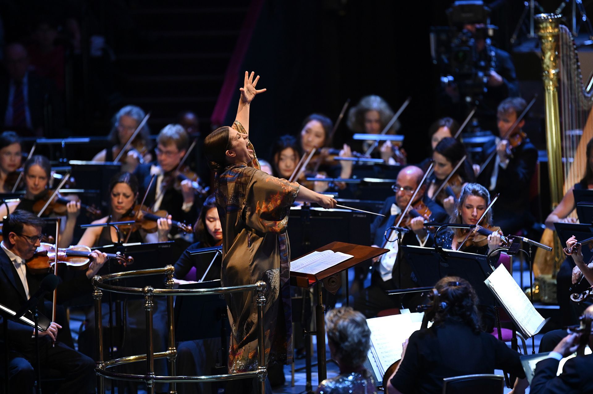 Dalia Stasevska conducts the BBC Symphony Orchestra &copy; BBC | Chris Christodoulou