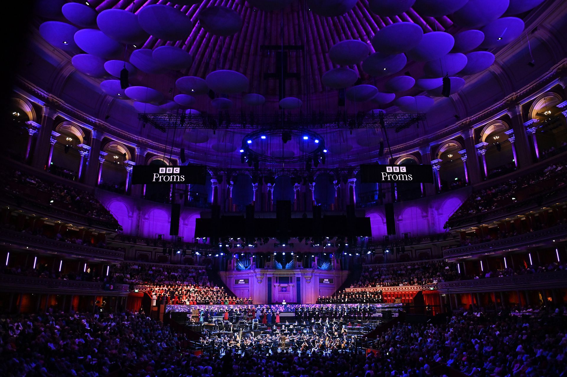 The BBC Symphony Orchestra, Chorus and BBC Singers in the Royal Albert Hall &copy; BBC | Chris Christodoulou