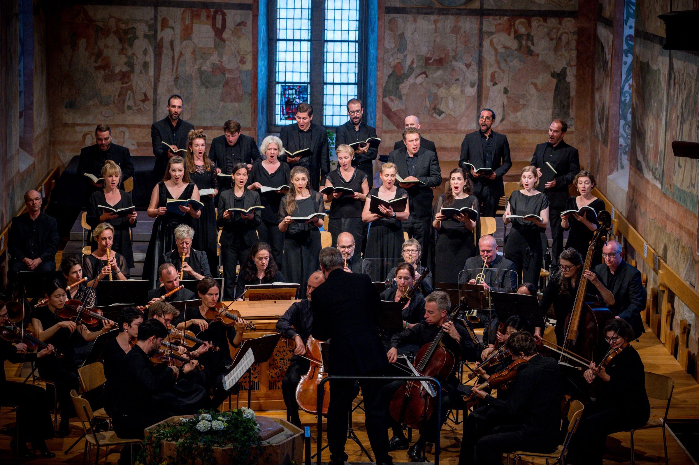 Hans-Christoph Rademann dirigiert die Gaechinger Cantorey &copy; Raphael Faux