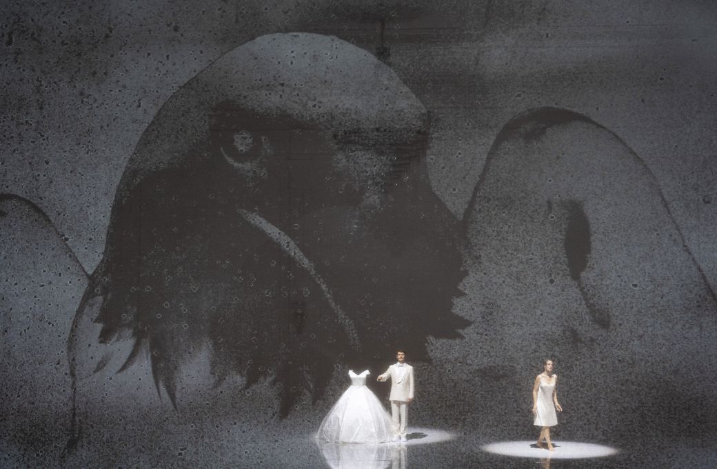 Jakub J&oacute;zef Orliński (Athamas) und Brenda Rae (Semele) &copy; Monika Rittershaus