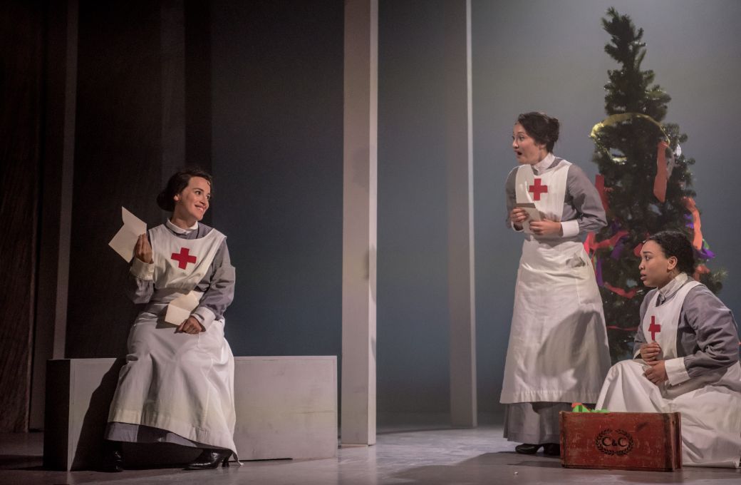 Audrey Brisson (Vera), Julia Mariko and Rachel Seirian (nurses) &copy; Genevieve Girling