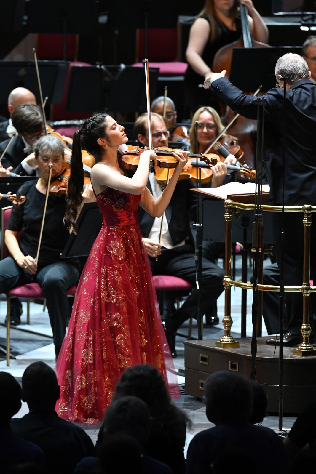 María Dueñas and the BBC Symphony Orchestra © BBC | Chris Christodoulou