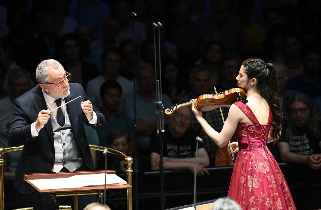 Josep Pons and María Dueñas © BBC | Chris Christodoulou