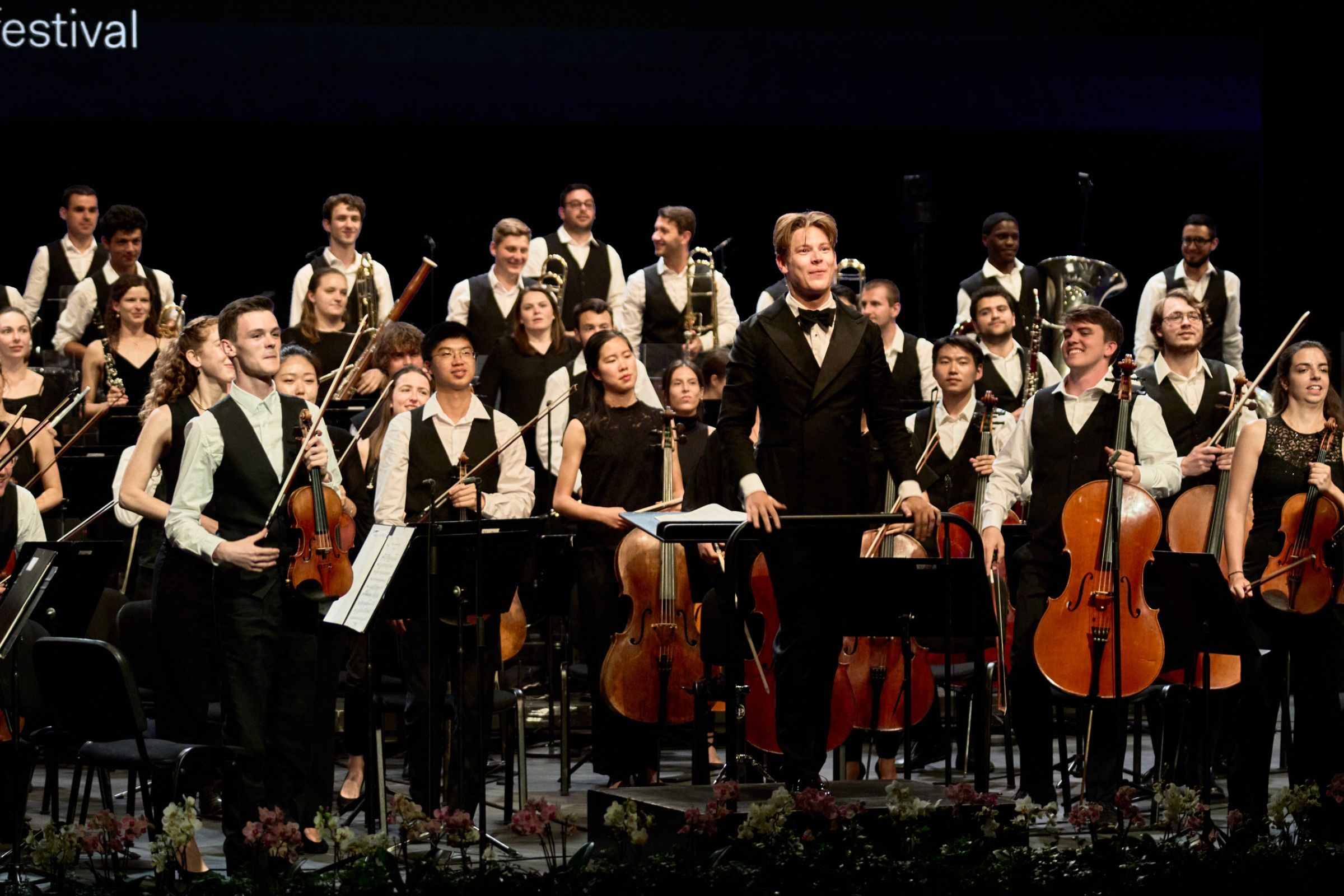 Klaus Mäkelä mit dem Verbier Festival Orchestra &copy; Agnieszka Biolik