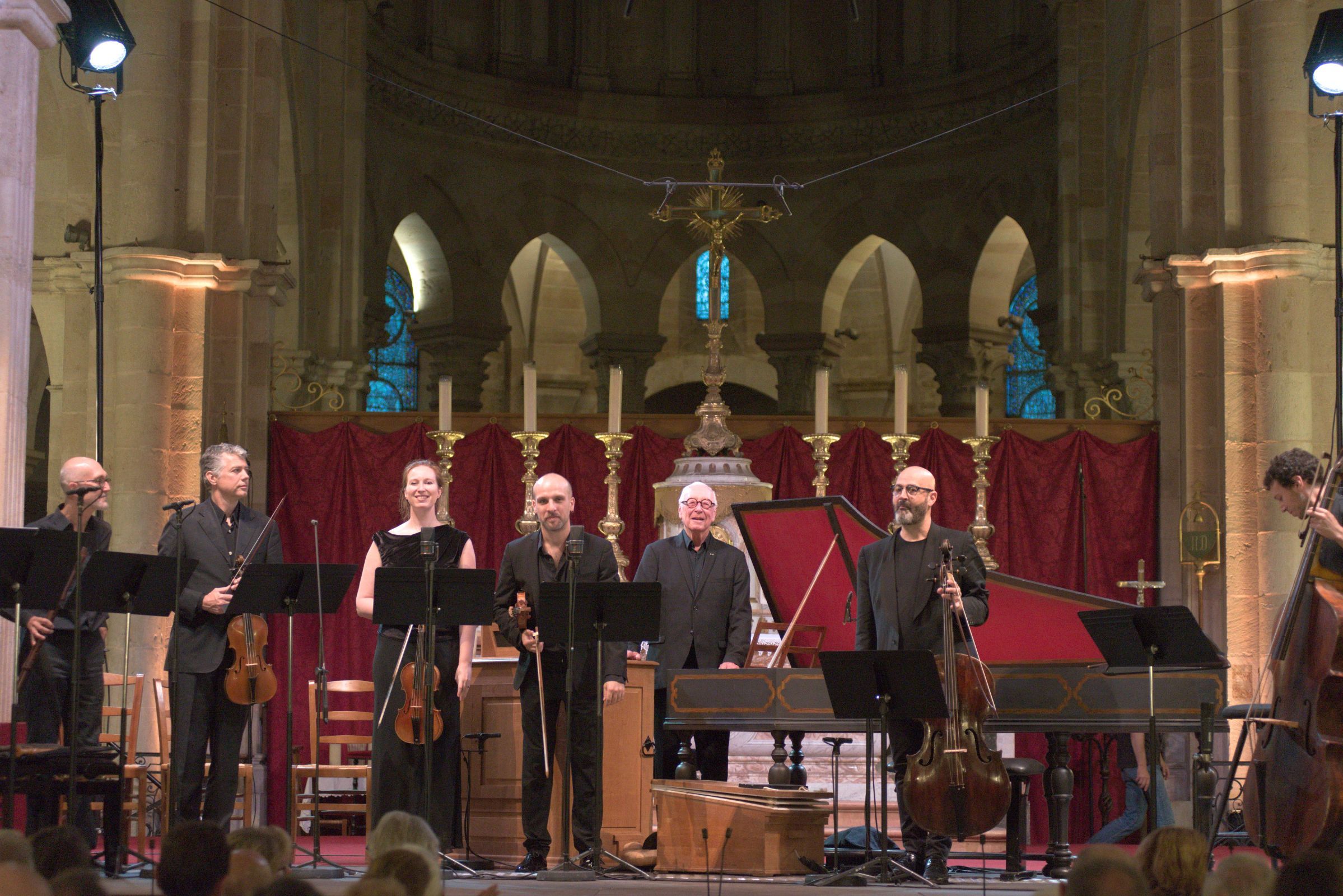 William Christie et les Arts Florissants au Festival de Beaune &copy; ars-essentia