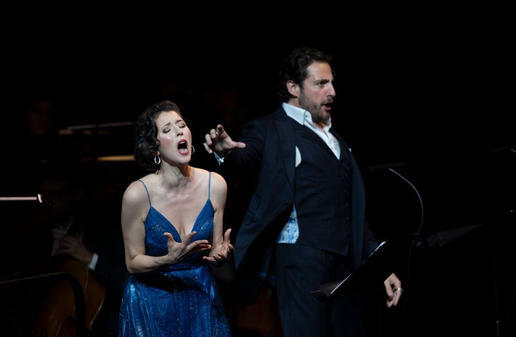Lisette Oropesa (Lucie) et Florian Sempey (Henri) © Vincent Beaume