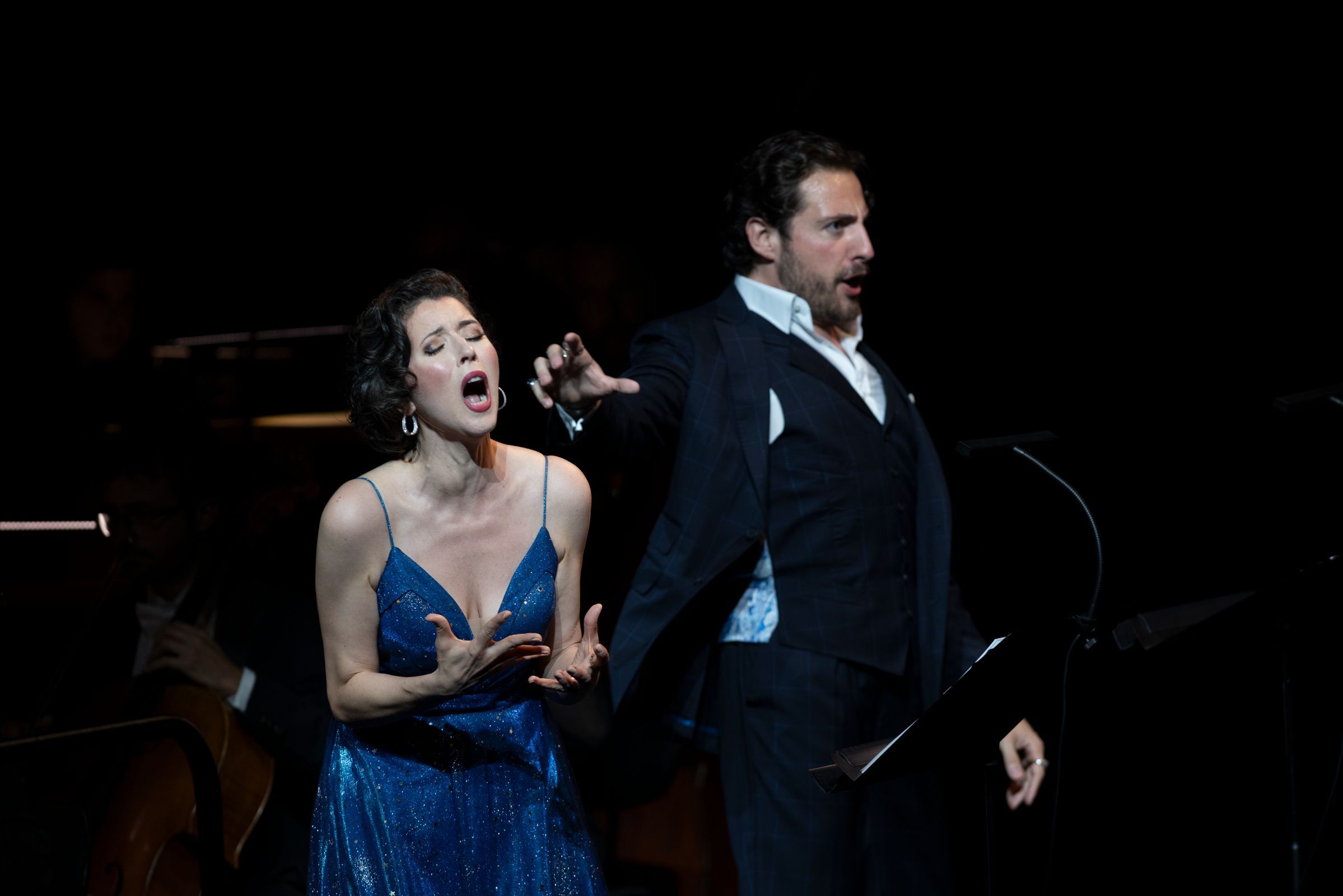 Lisette Oropesa (Lucie) et Florian Sempey (Henri) &copy; Vincent Beaume