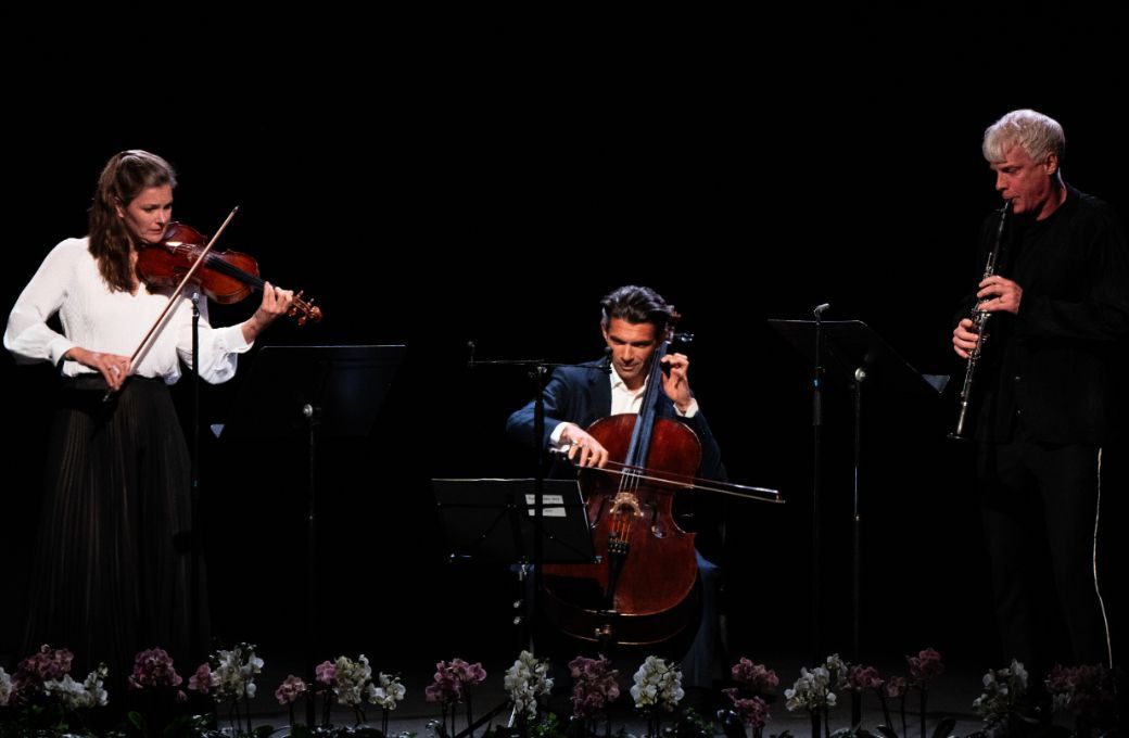 Janine Jansen, Gautier Capuçon und Martin Fröst © Lucien Grandjean
