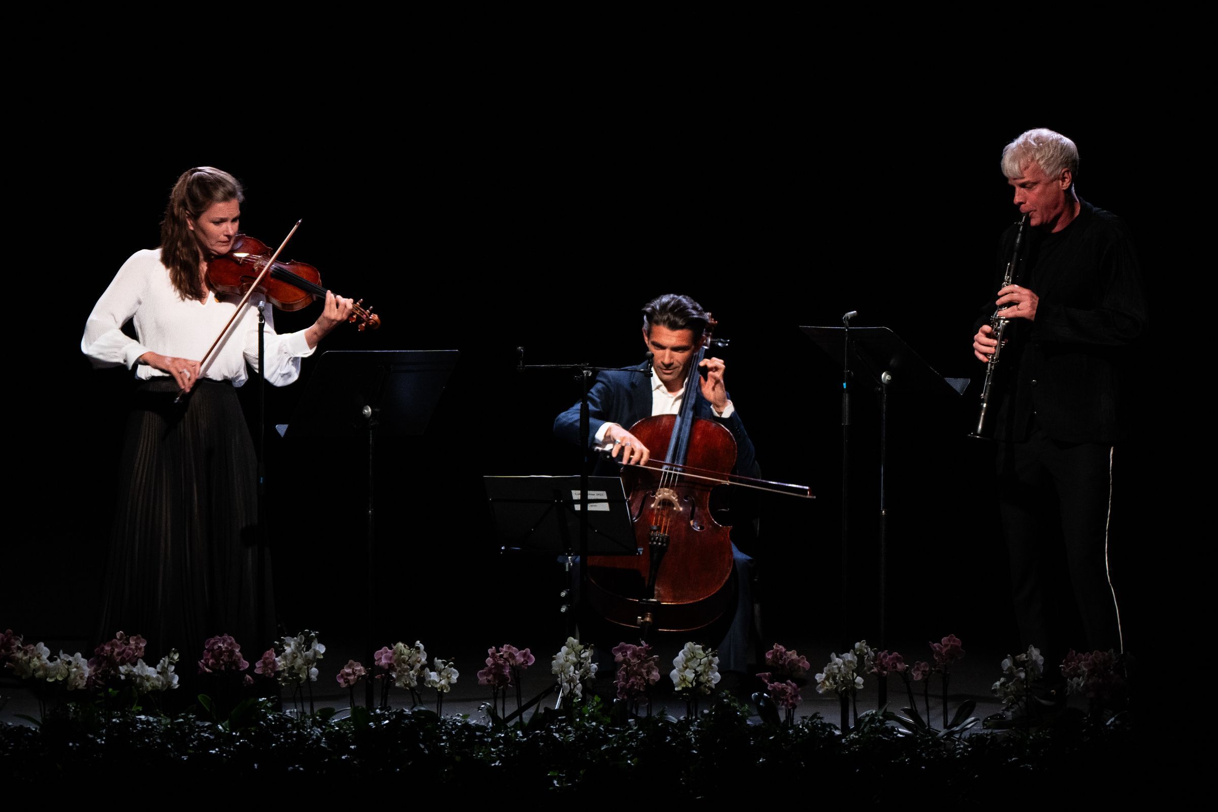 Janine Jansen, Gautier Capuçon und Martin Fröst &copy; Lucien Grandjean