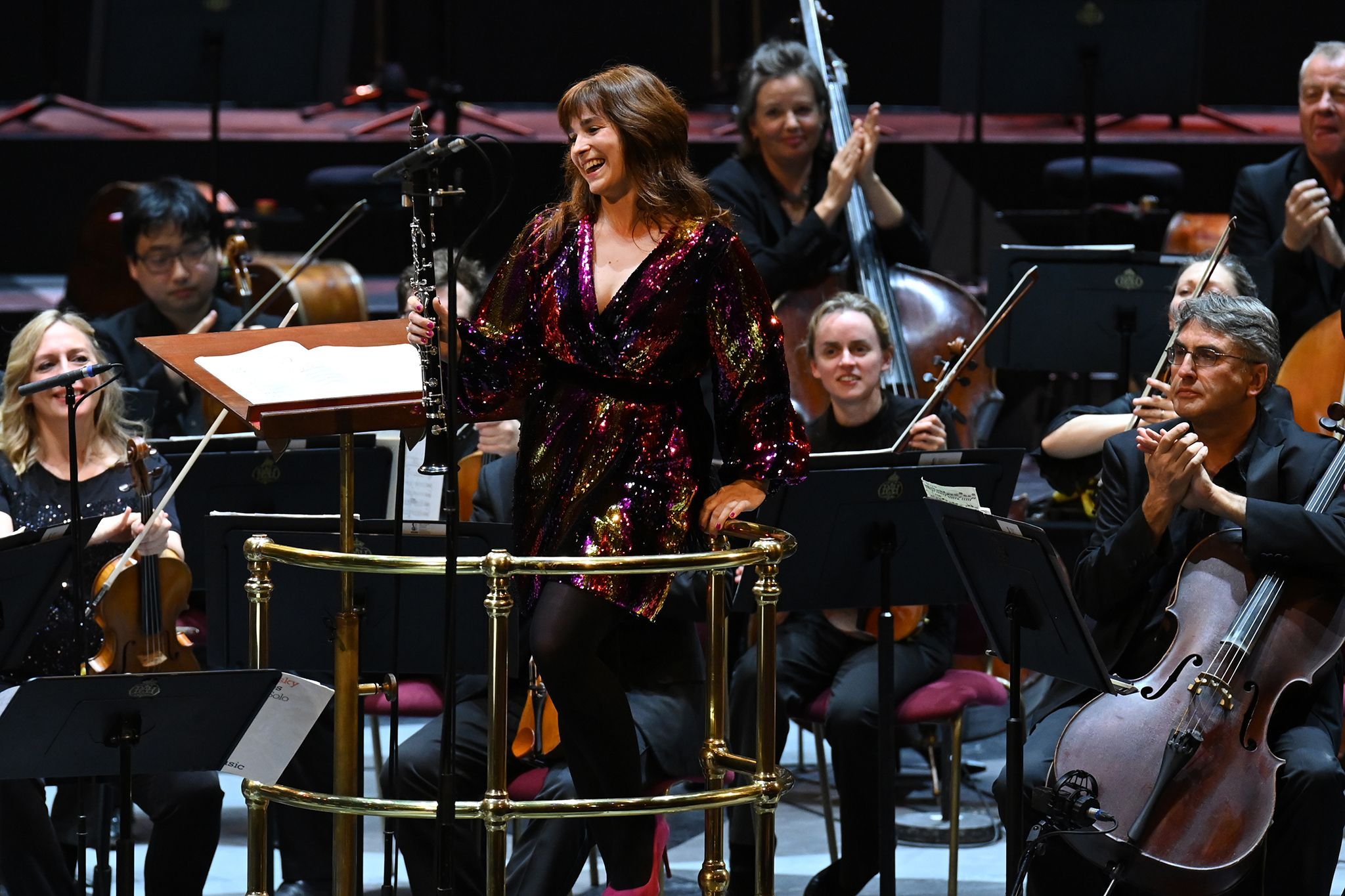 Annelien Van Wauwe and the BBC National Orchestra of Wales © BBC | Chris Christodoulou