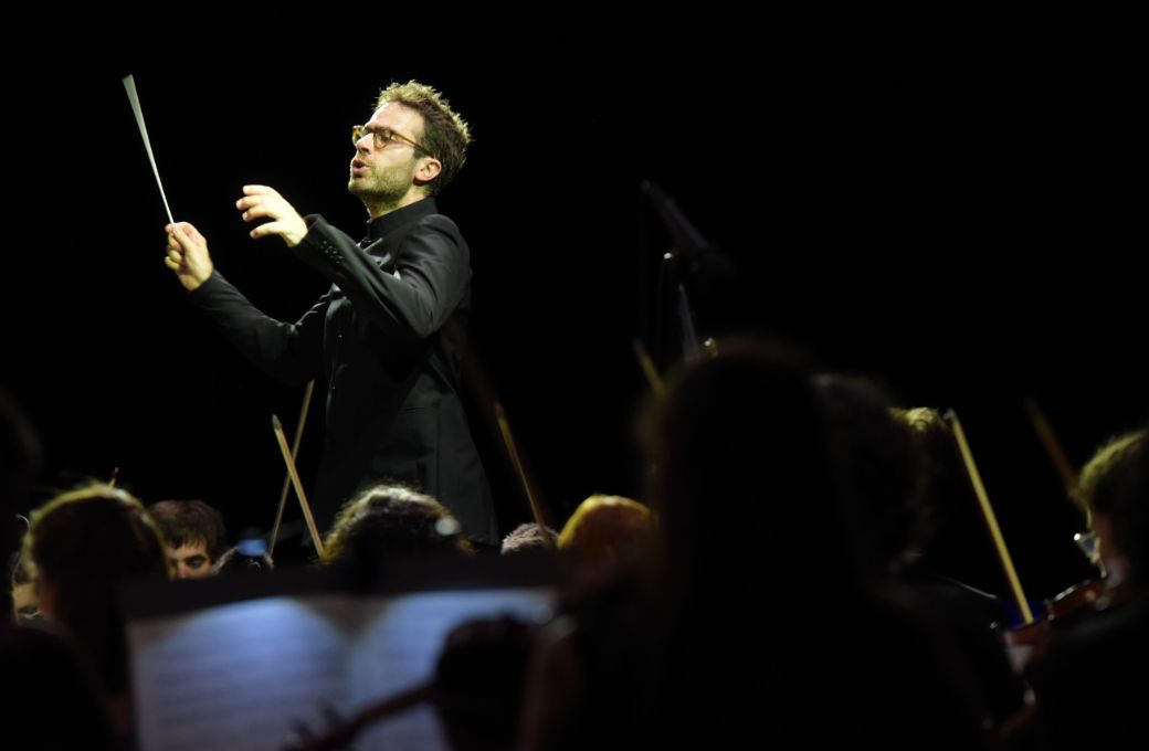Dinis Sousa dirige l'Orquestra XXI au Festival international de Marv&atilde;o &copy; FIMM - Paulo Gouveia / Estela &Aacute;lvarez Ruiz