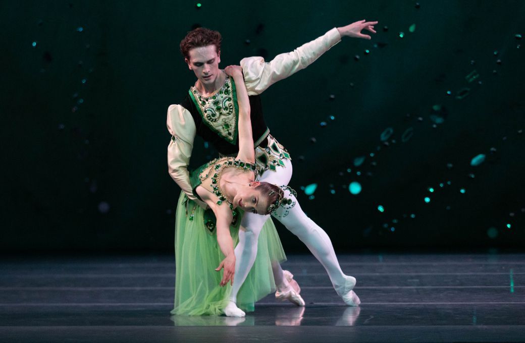 Callum Linnane and Sharni Spencer in <i>Emeralds</i> &copy; Rainee Lantry