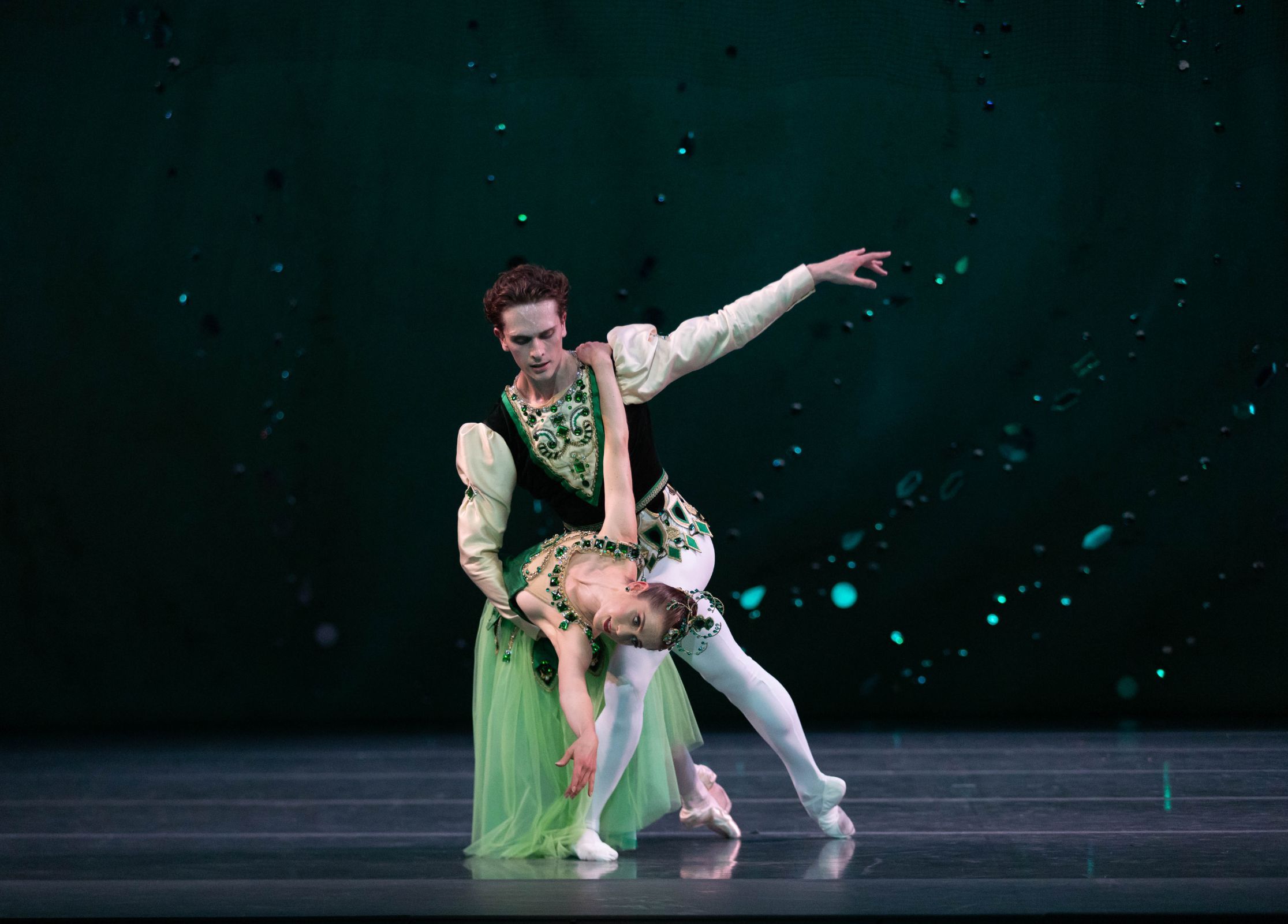 Callum Linnane and Sharni Spencer in <i>Emeralds</i> &copy; Rainee Lantry