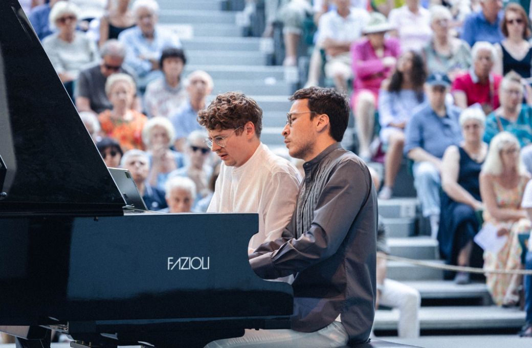 Pavel Kolesnikov et Samson Tsoy © Valentine Chauvin