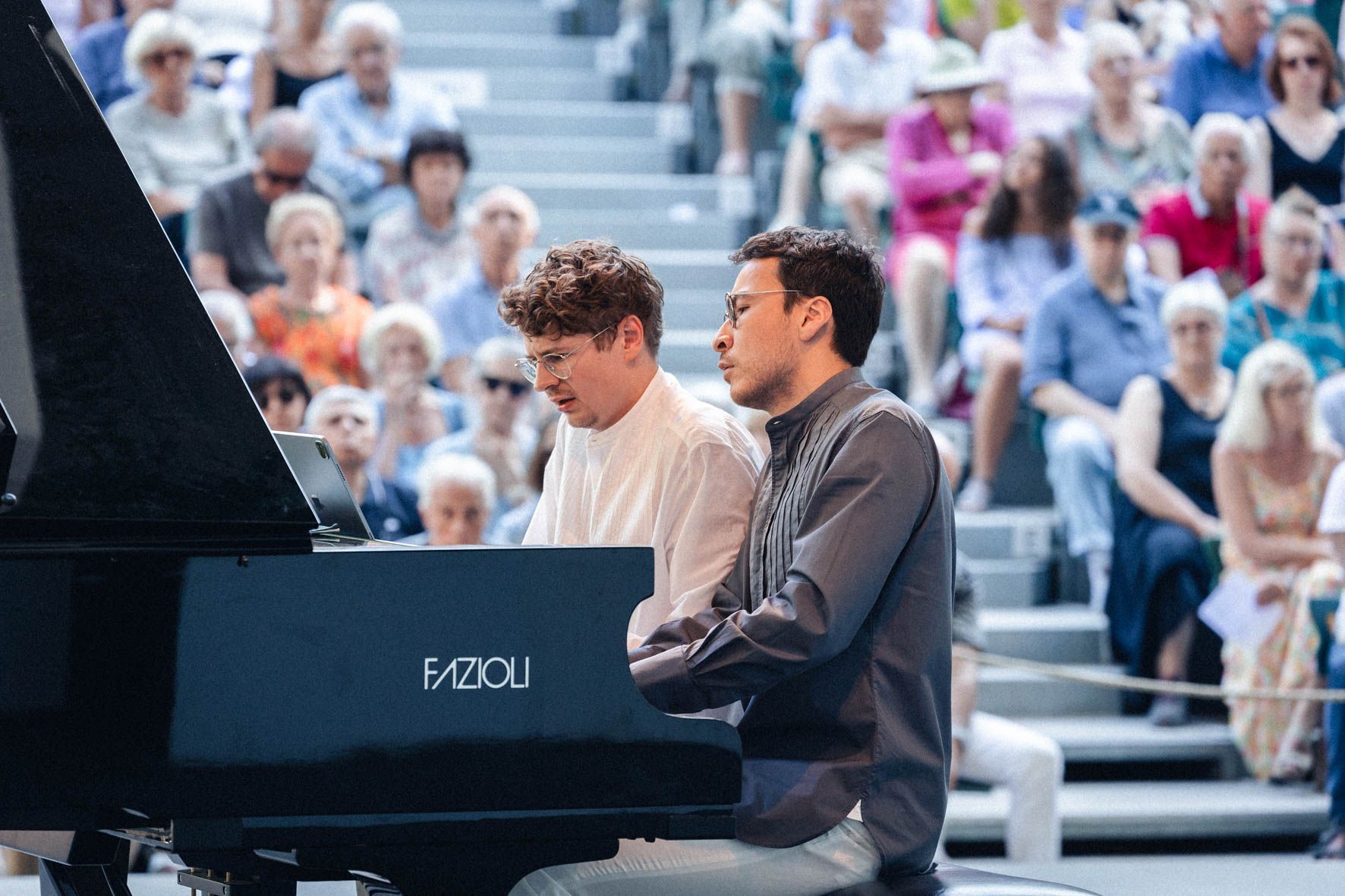Pavel Kolesnikov et Samson Tsoy &copy; Valentine Chauvin