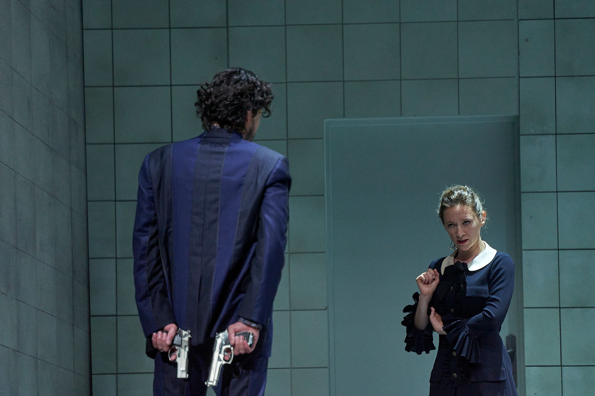 Andrè Schuen (Count Almaviva) and Sabine Devieilhe (Susanna) &copy; SF | Matthias Horn