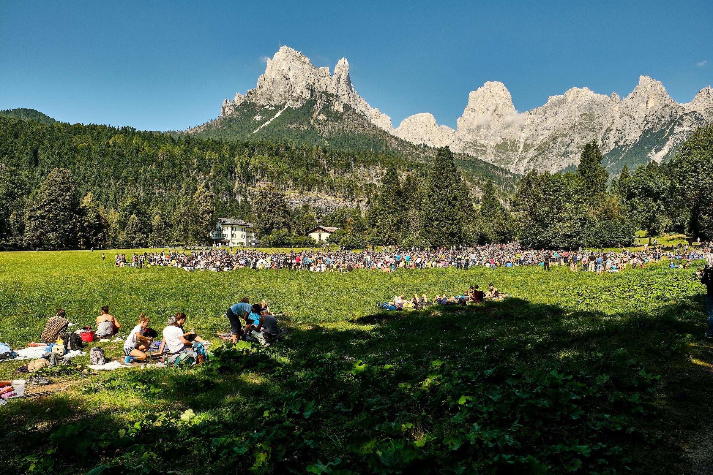 Konzert in der Nähe von Pale di San Martino © A. Debiasi | Trentino Marketing